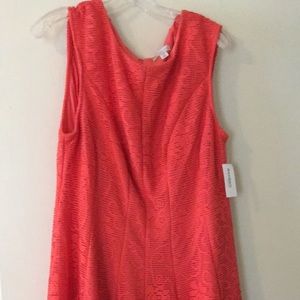 NWT Orange Floral 14W Dress